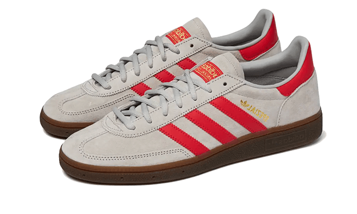 Adidas Handball Spezial Grey Hi-Res Red