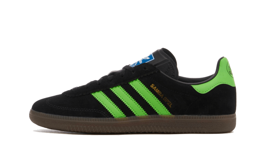 Adidas Samba Deco SPZL Black Lucid Lime