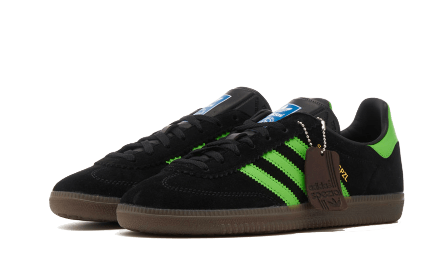 Adidas Samba Deco SPZL Black Lucid Lime