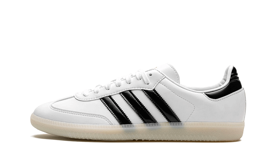 Adidas Samba Jason Dill White Black Patent