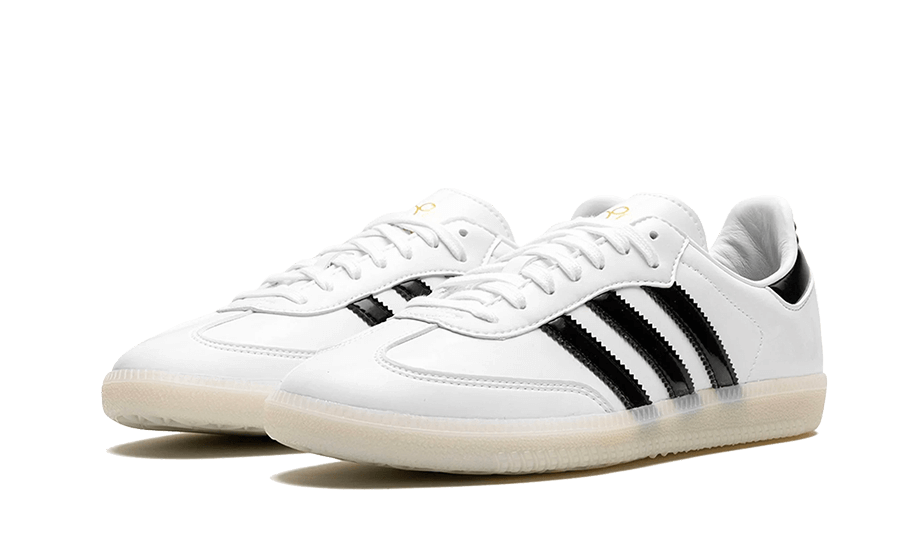 Adidas Samba Jason Dill White Black Patent