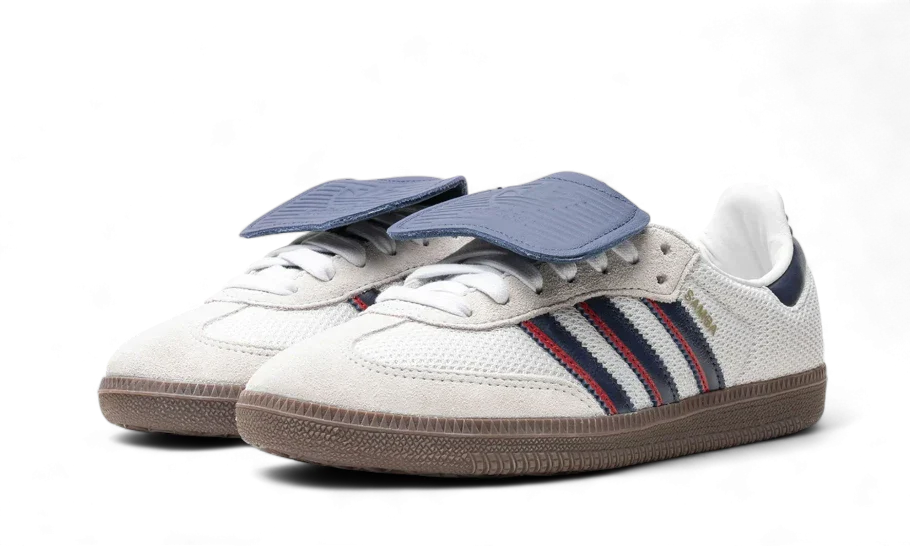 Adidas Samba LT Crystal White Dark Blue