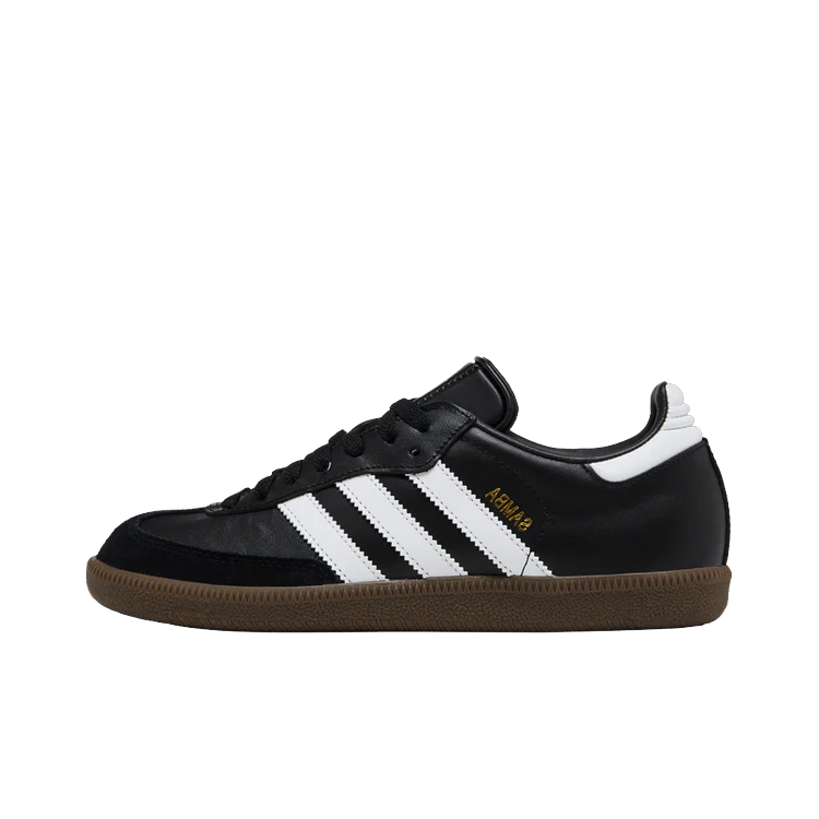 Adidas Samba Leather Black White