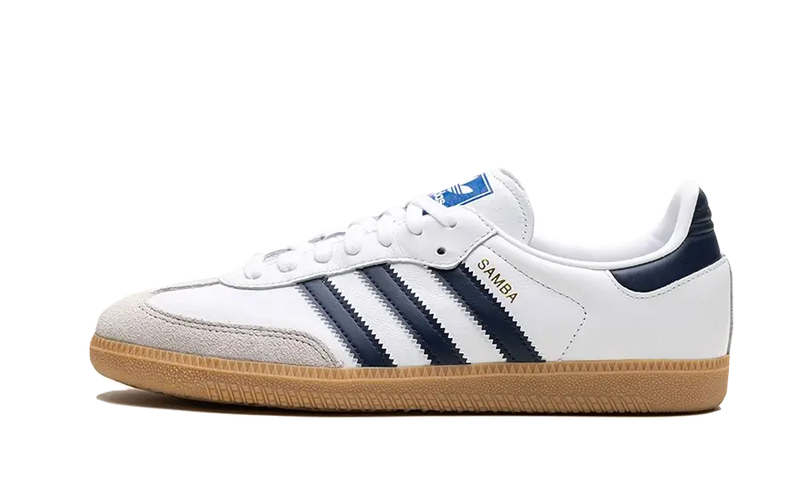 Adidas Samba OG White Night Indigo Gum