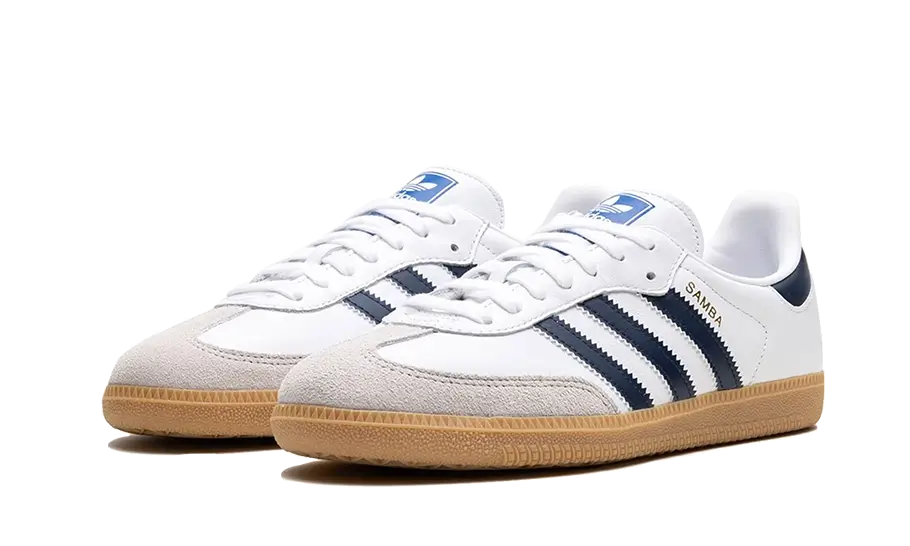 Adidas Samba OG White Night Indigo Gum