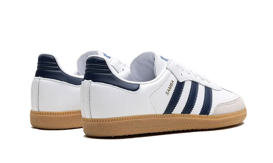 Adidas Samba OG White Night Indigo Gum