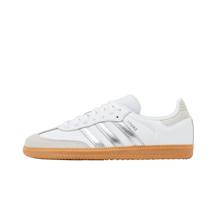 Adidas Samba OG White Silver Metallic Grey