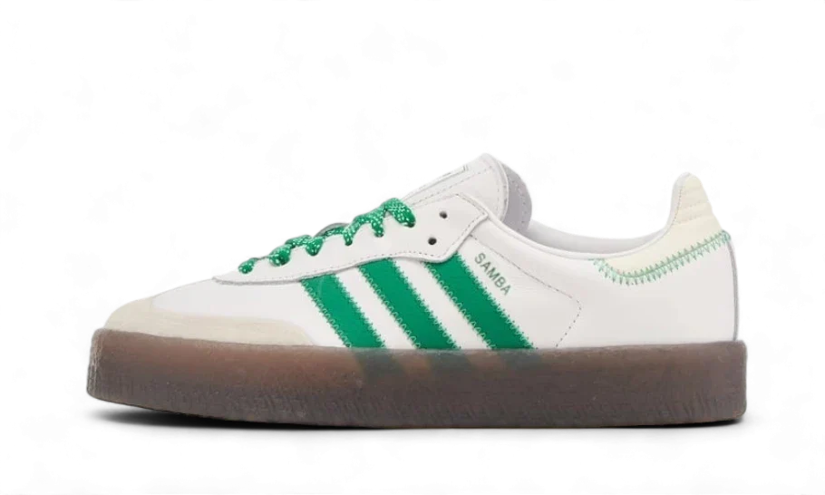 Adidas Sambae Cloud White Green