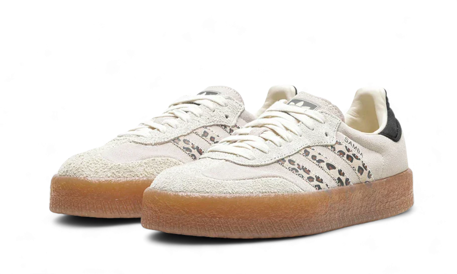 Adidas Sambae Leopard Off White