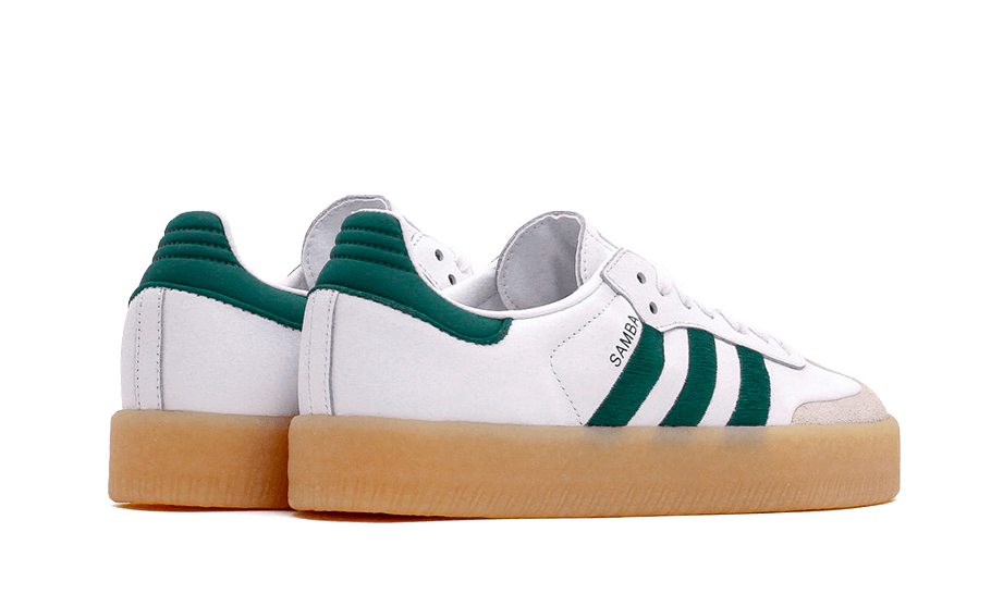 Adidas Sambae White Collegiate Green Gum