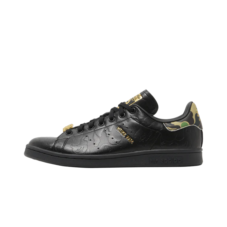 Adidas Stan Smith Bape 30th Anniversary Black