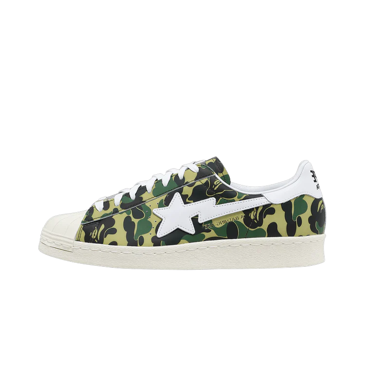 Adidas Superstar Bape ABC Camo Green