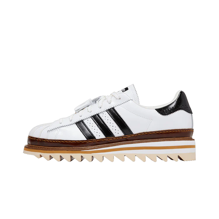 Adidas Superstar CLOT By Edison Chen White Crystal Sand