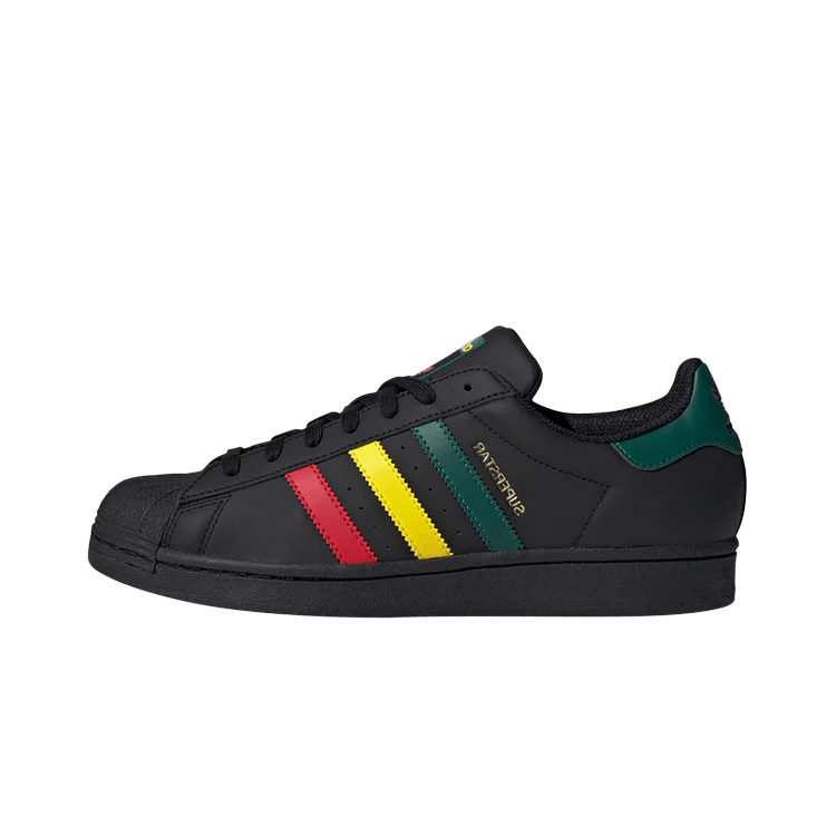 Adidas Superstar Rasta Black