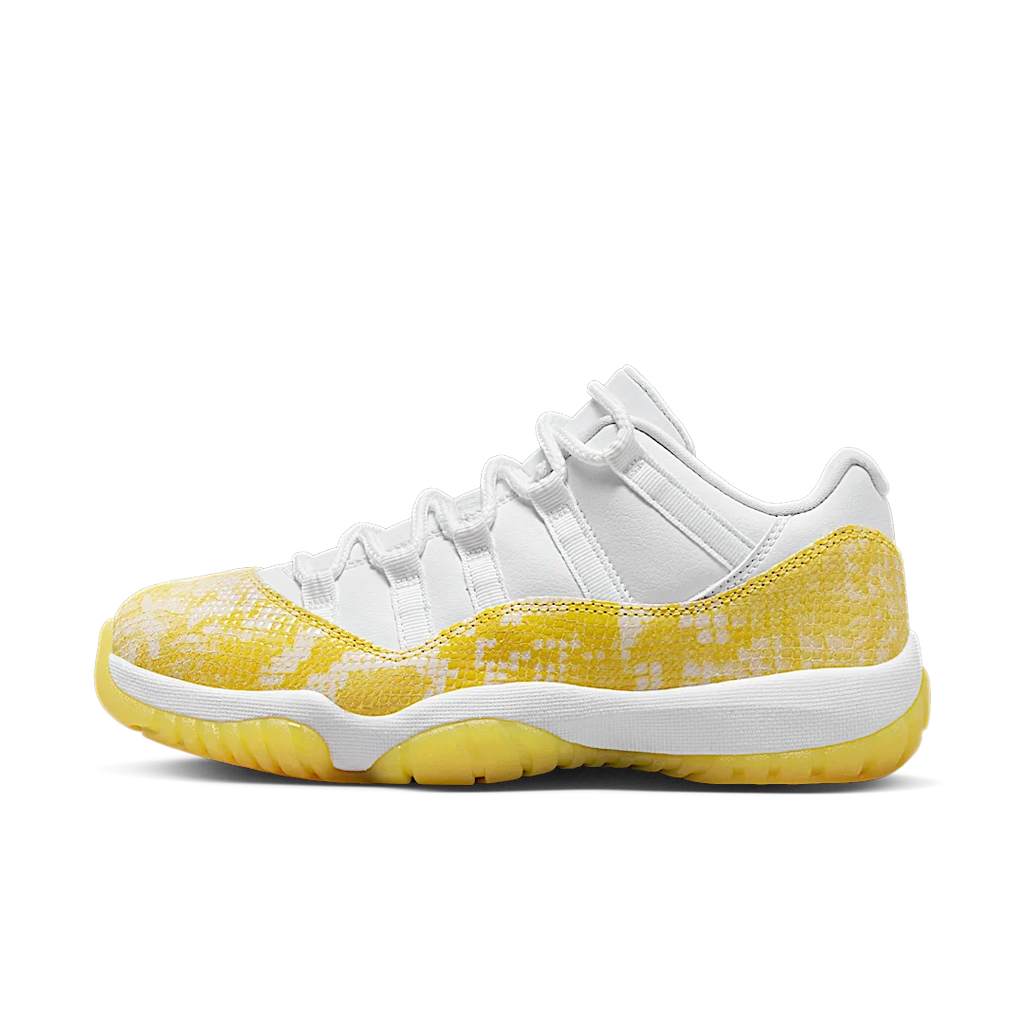 Air Jordan 11 Retro Low Yellow Snakeskin