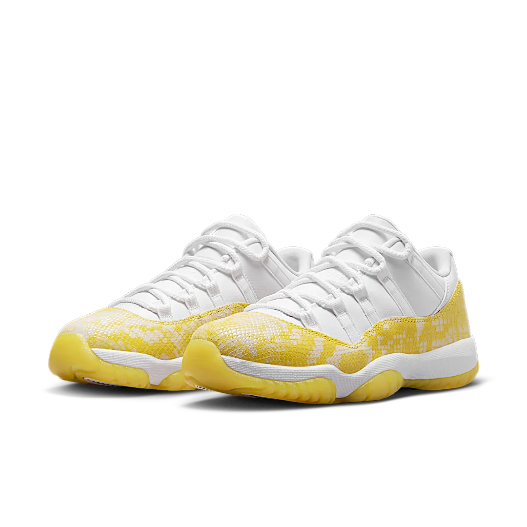 Air Jordan 11 Retro Low Yellow Snakeskin