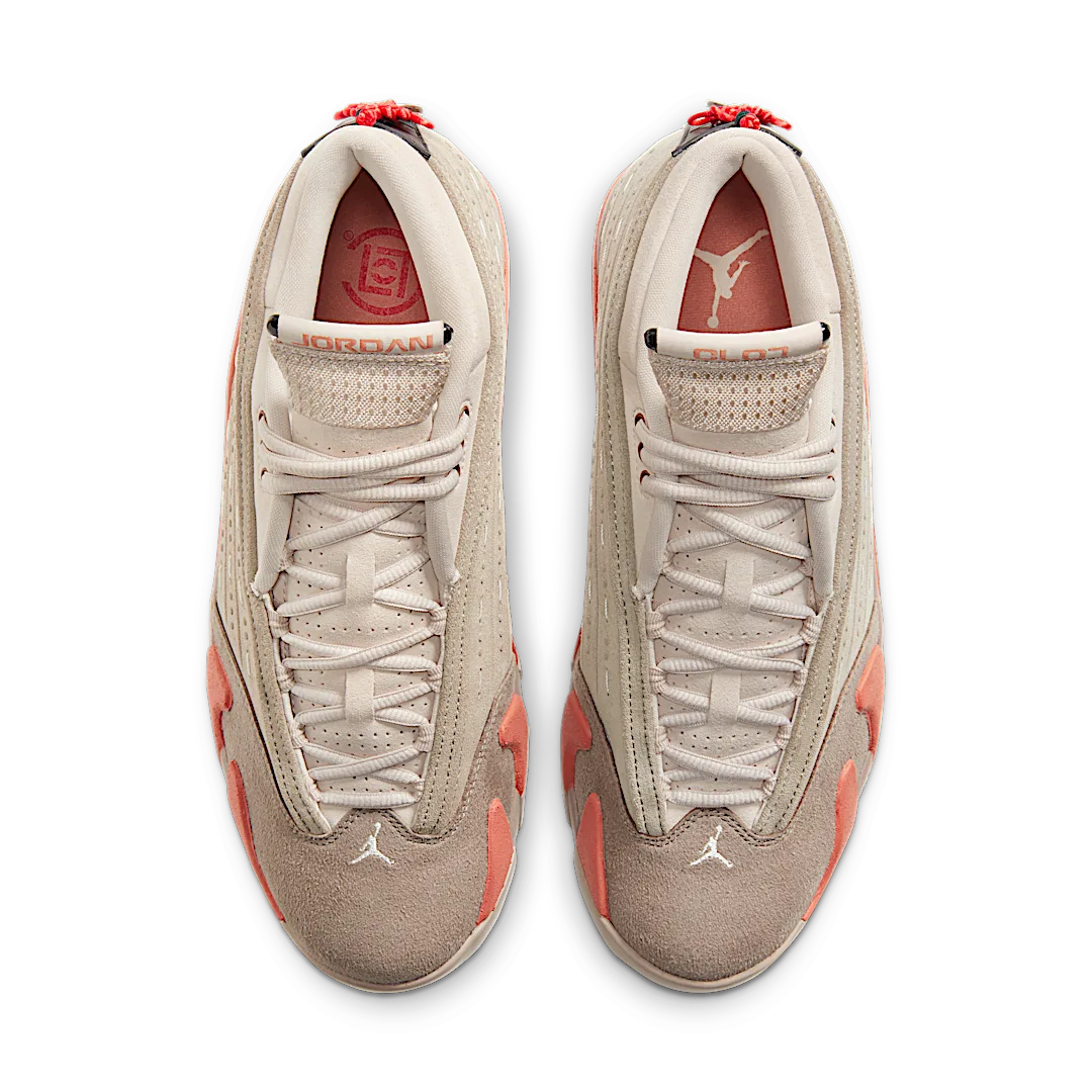 Air Jordan 14 Retro Low CLOT Terra Blush