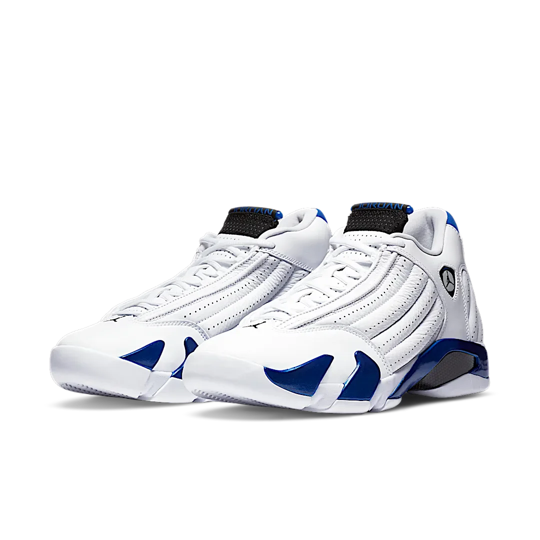 Air Jordan 14 Retro White Hyper Royal