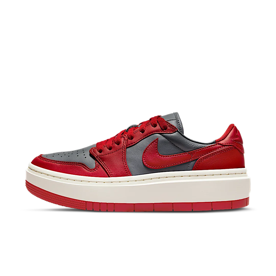 Air Jordan 1 Elevate Low Dark Grey Varsity Red