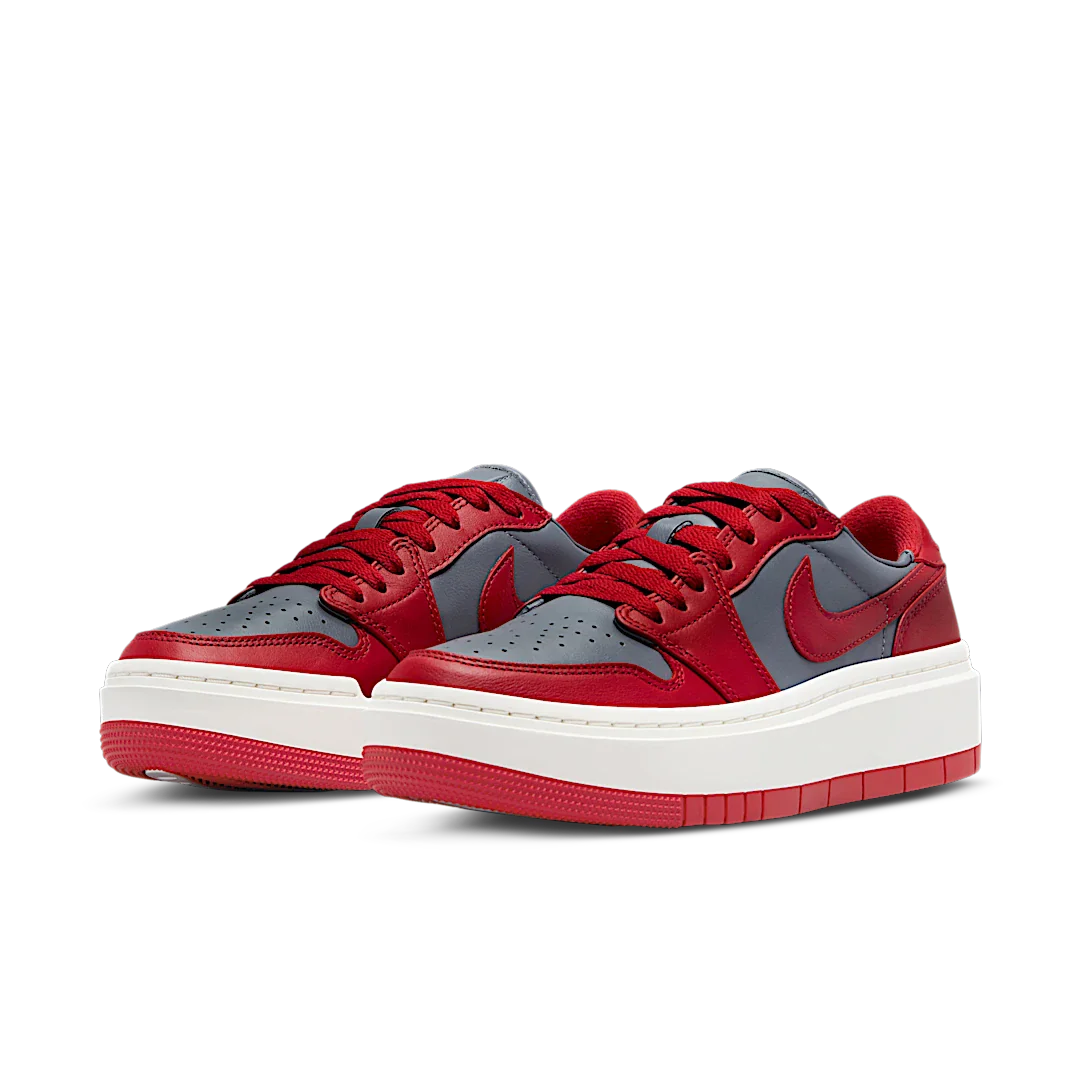 Air Jordan 1 Elevate Low Dark Grey Varsity Red