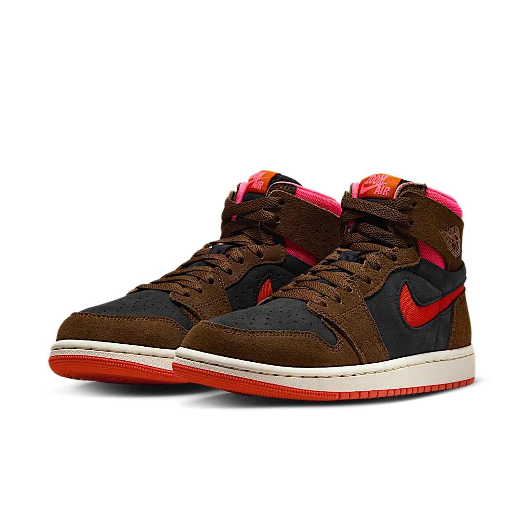 Air Jordan 1 High Zoom Air CMFT 2 Cacao Wow Picante Red