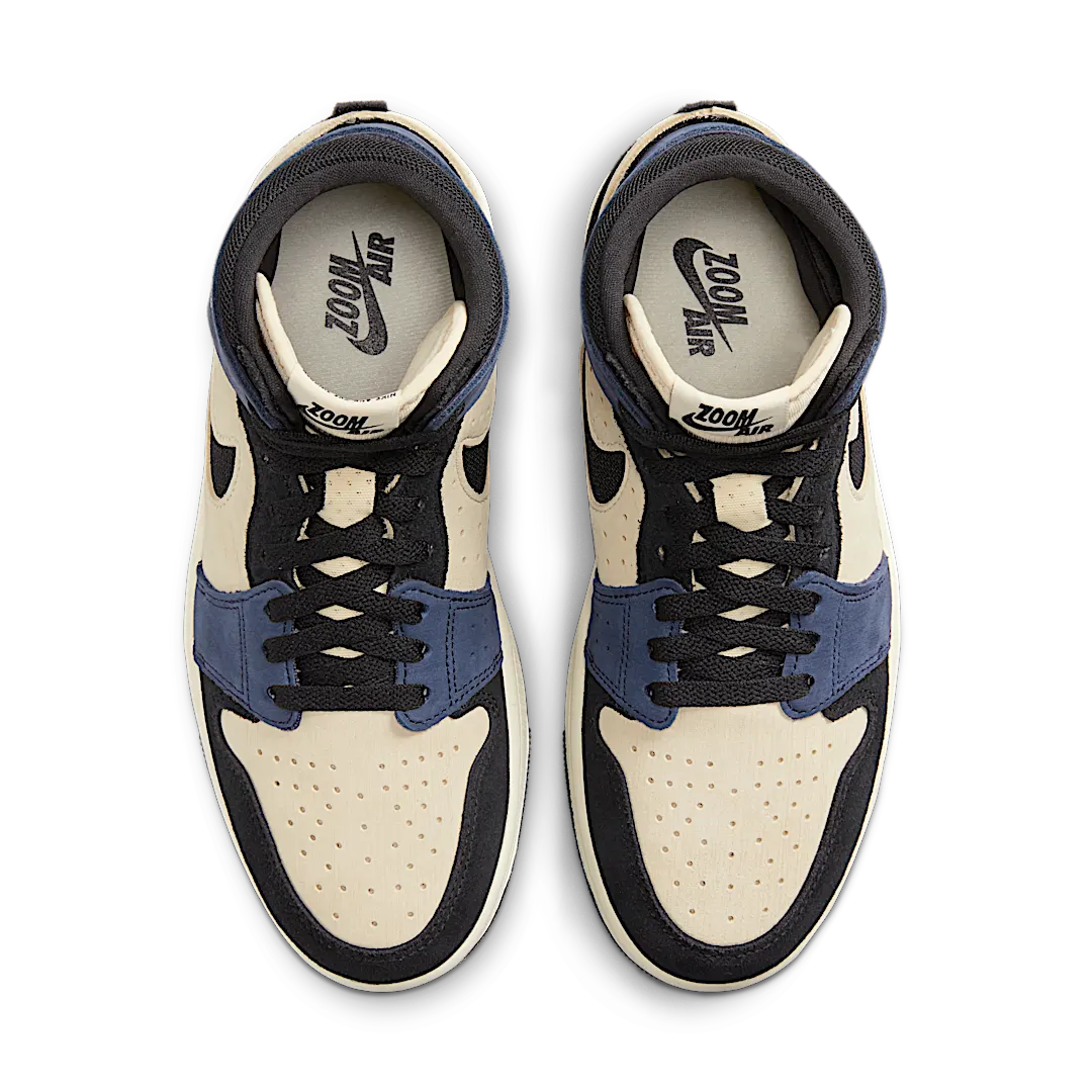 Air Jordan 1 High Zoom Air CMFT 2 Muslin Blackened Blue