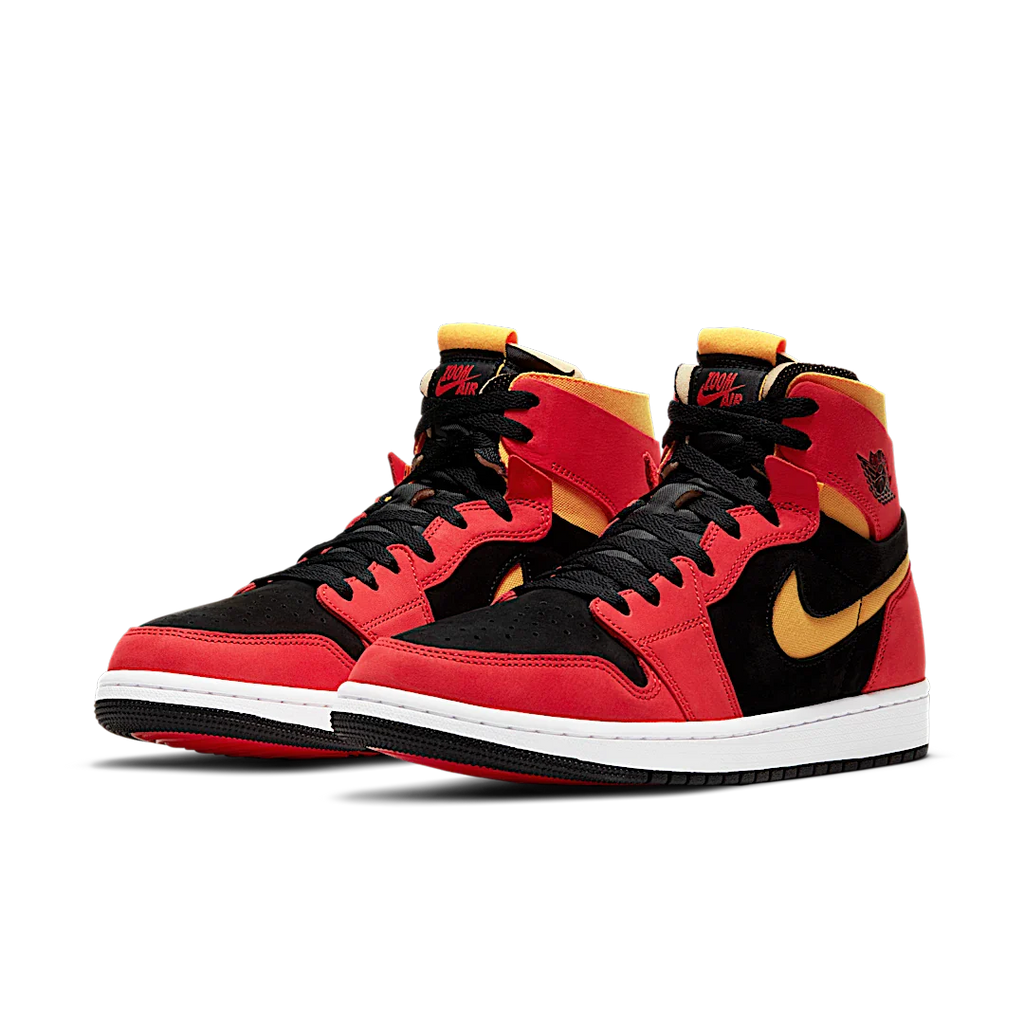 Air Jordan 1 High Zoom Air CMFT Black Chile Red