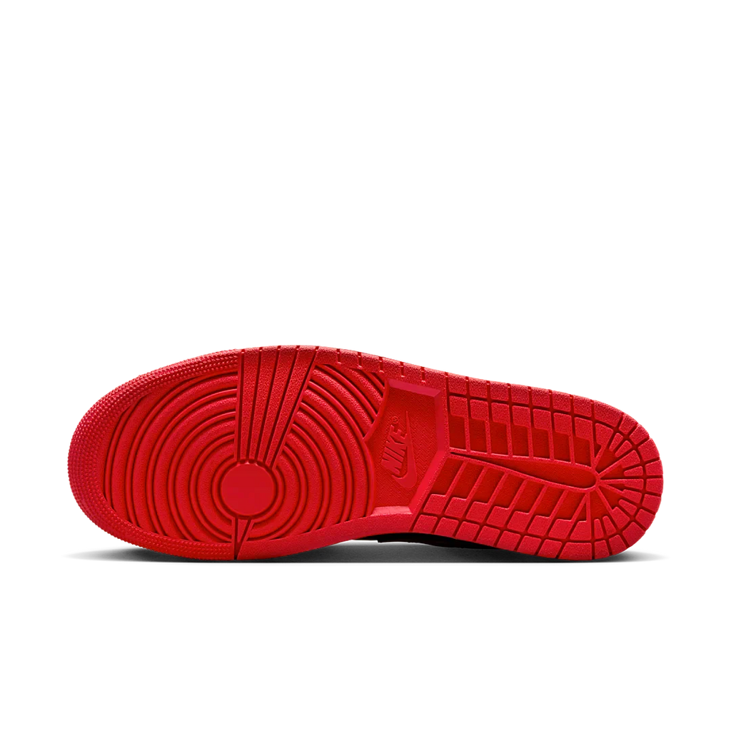 Air Jordan 1 Low Black Light Smoke Grey Gym Red
