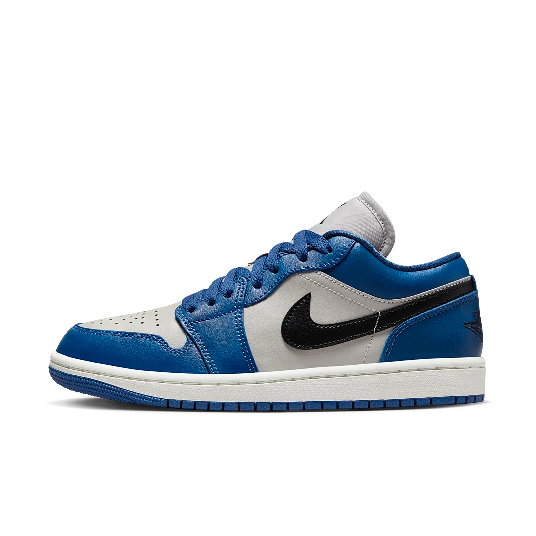 Air Jordan 1 Low French Blue College Grey