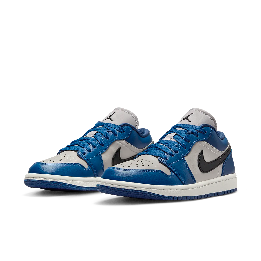 Air Jordan 1 Low French Blue College Grey