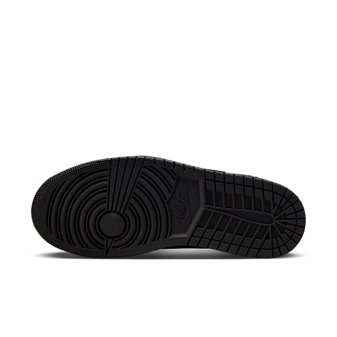 Air Jordan 1 Low Method of Make Black Metallic Gold