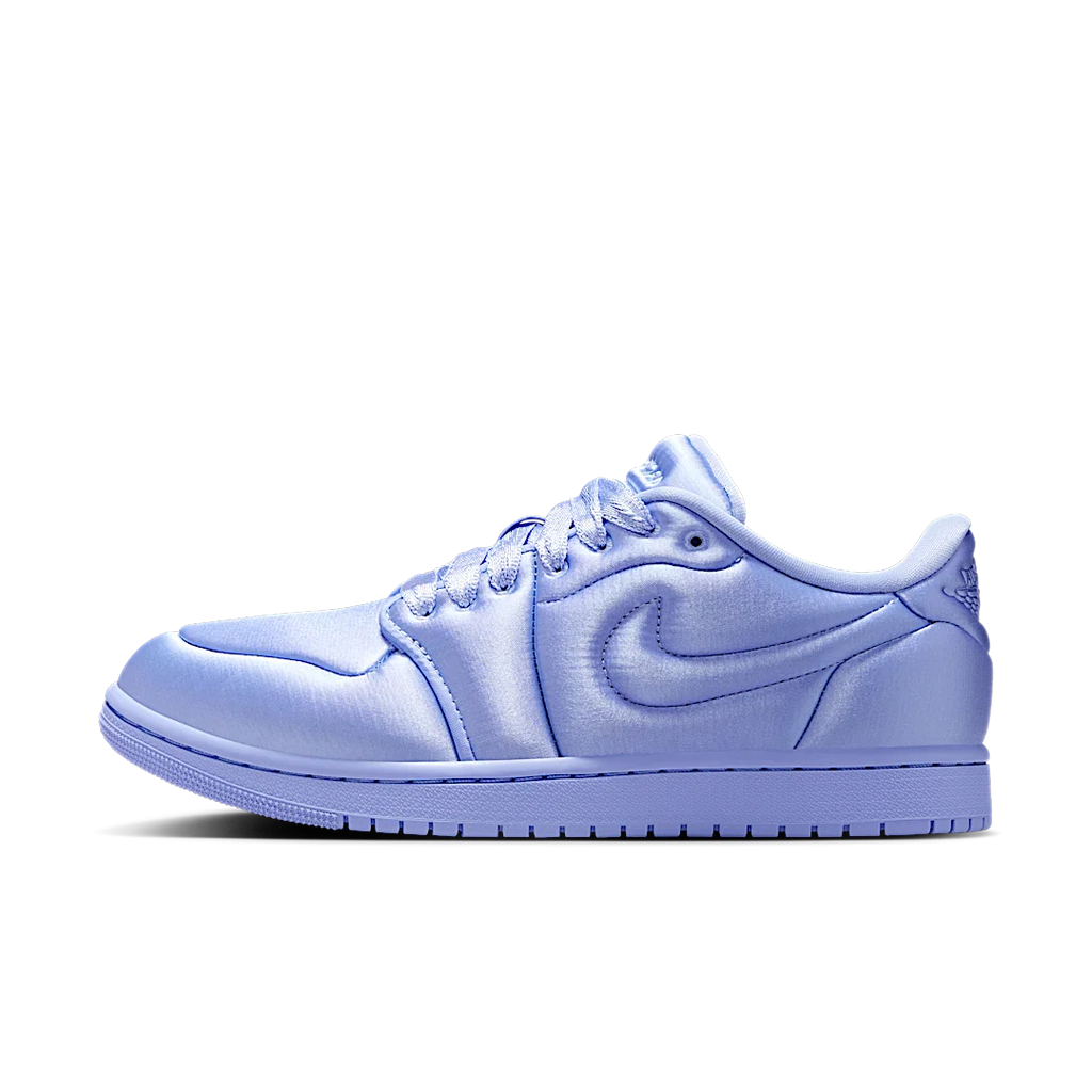 Air Jordan 1 Low Method of Make Satin Aluminum
