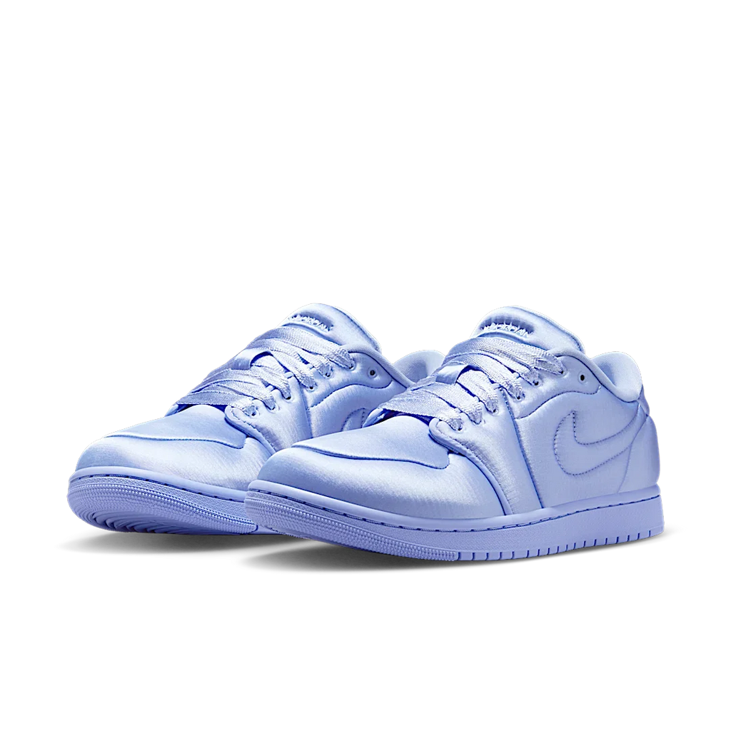 Air Jordan 1 Low Method of Make Satin Aluminum