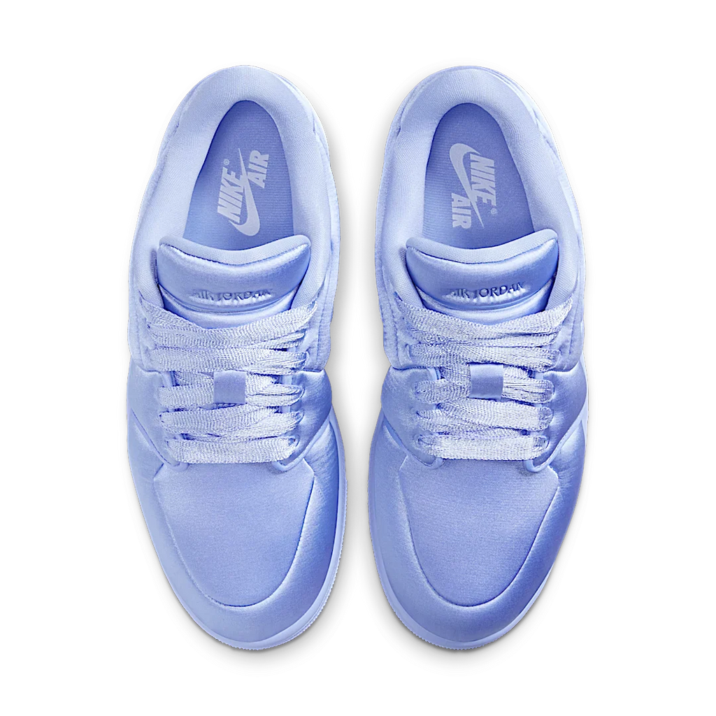 Air Jordan 1 Low Method of Make Satin Aluminum