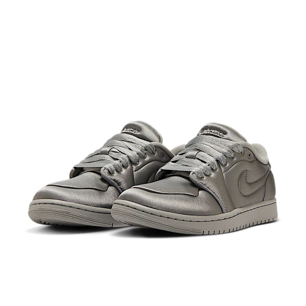 Air Jordan 1 Low Method of Make Satin Medium Grey