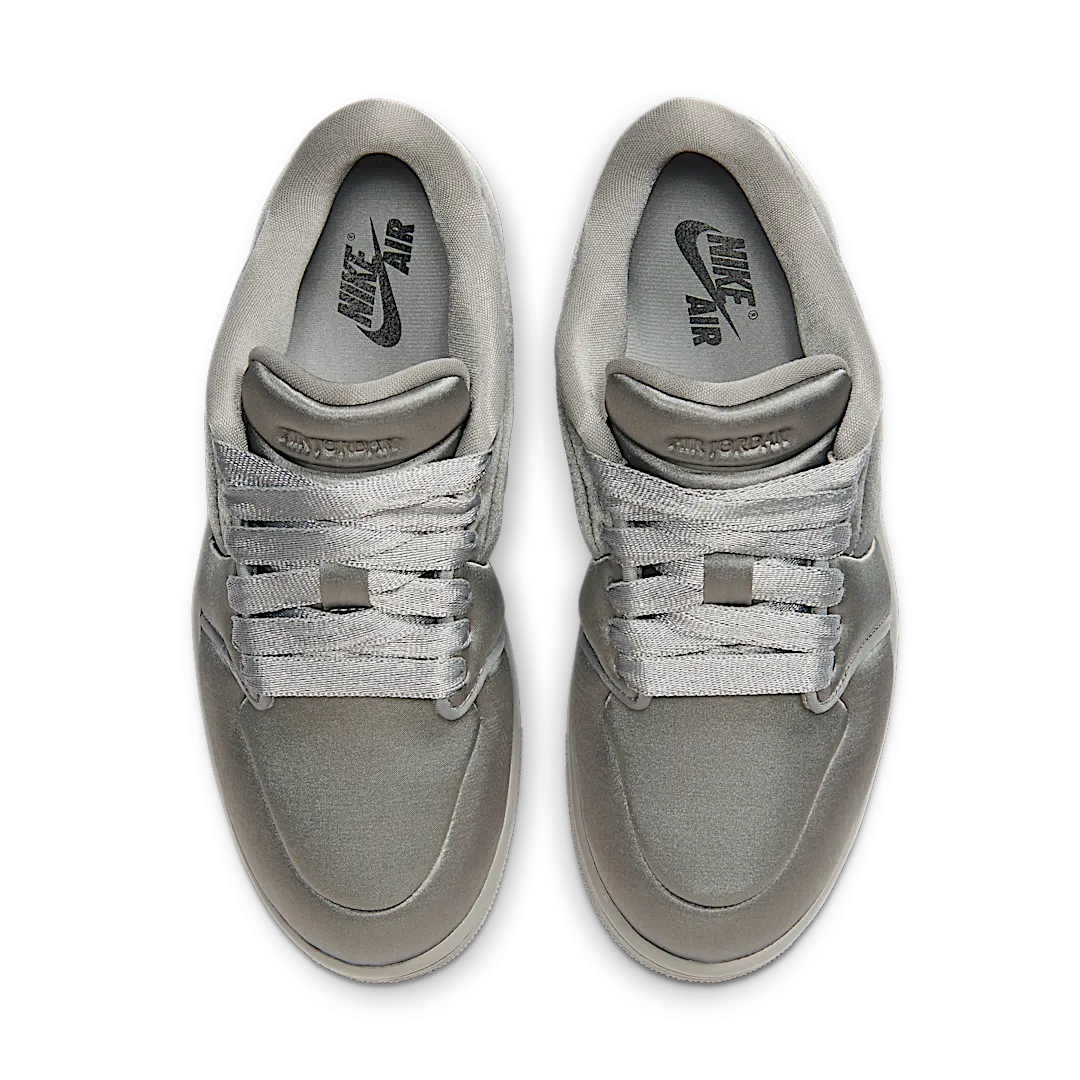 Air Jordan 1 Low Method of Make Satin Medium Grey