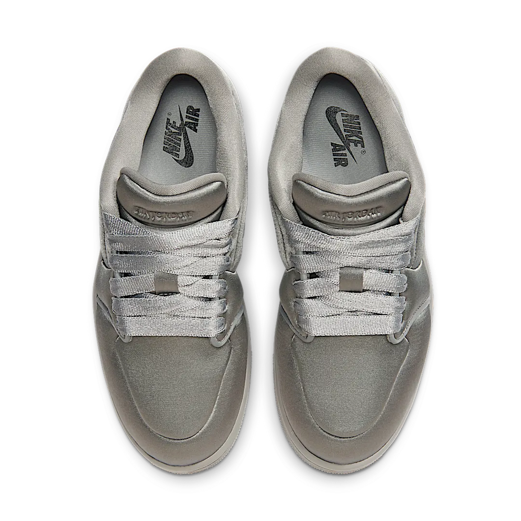 Air Jordan 1 Low Method of Make Satin Medium Grey