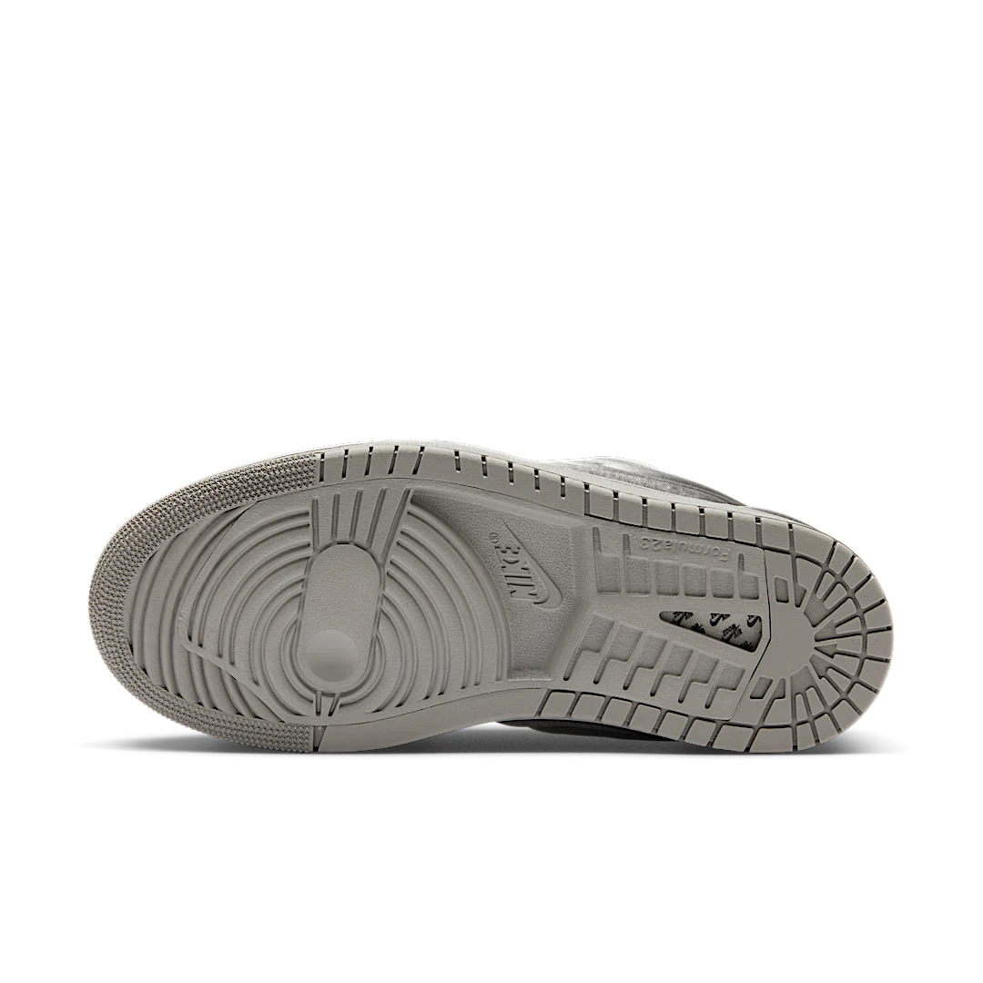 Air Jordan 1 Low Method of Make Satin Medium Grey