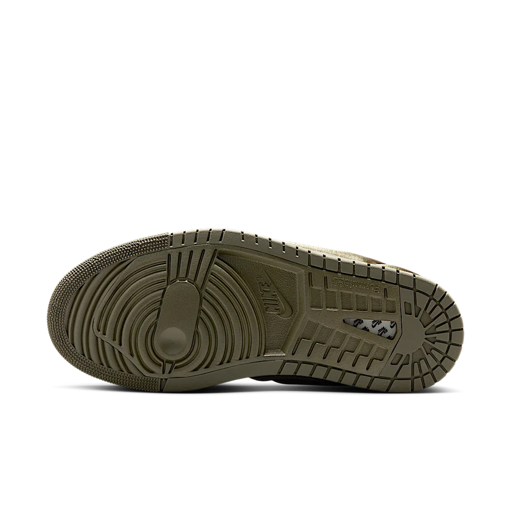 Air Jordan 1 Low Method of Make Satin Medium Olive
