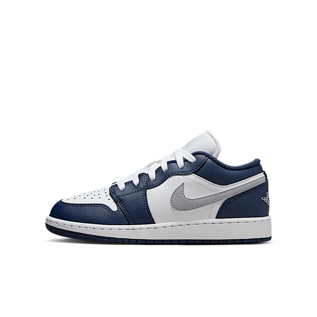 Air Jordan 1 Low Midnight Navy Wolf Grey