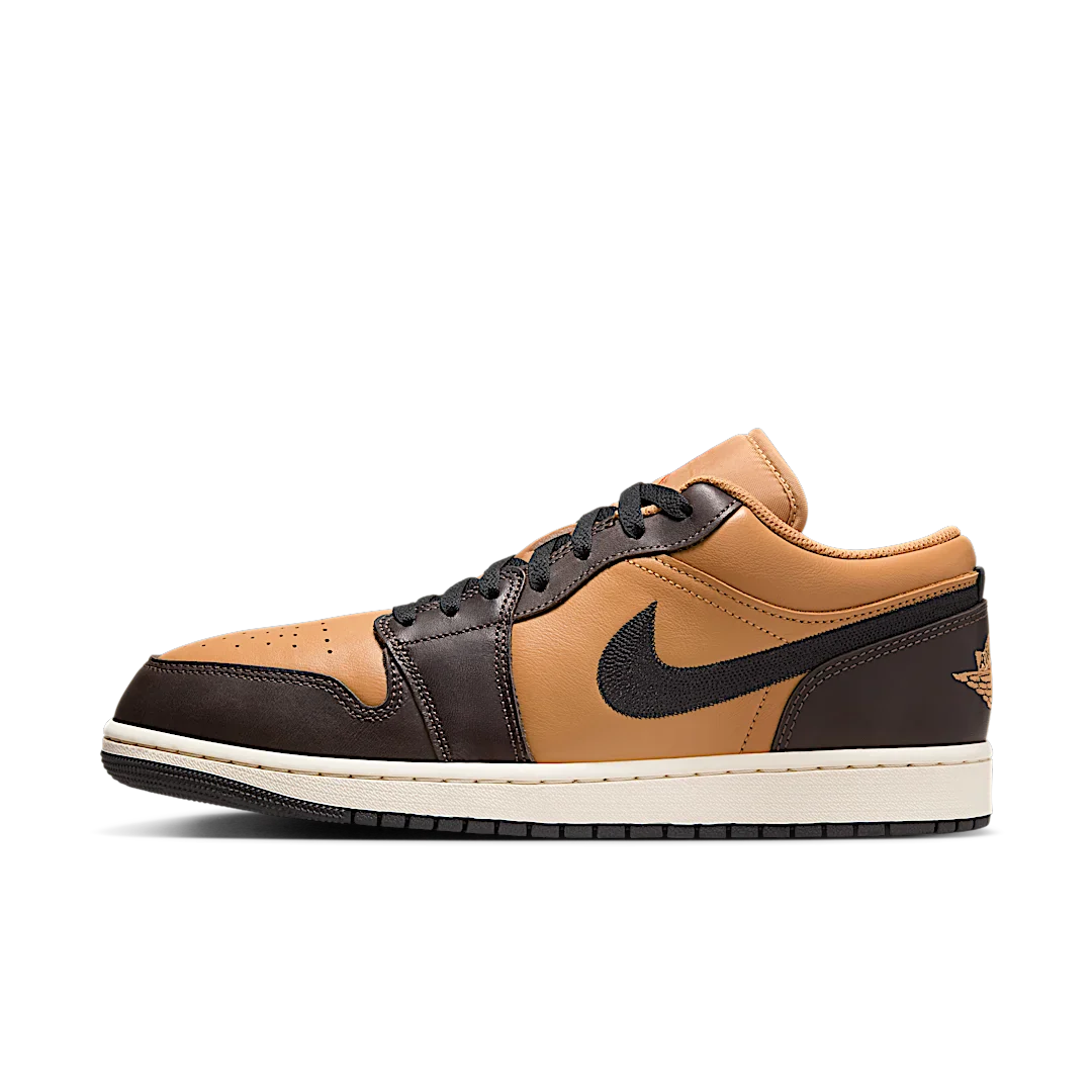 Air Jordan 1 Low SE Flax Baroque Brown