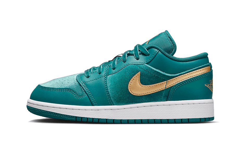 Air Jordan 1 Low SE Geode Teal Metallic Gold