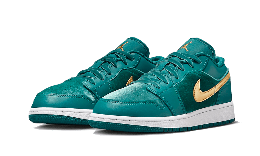 Air Jordan 1 Low SE Geode Teal Metallic Gold