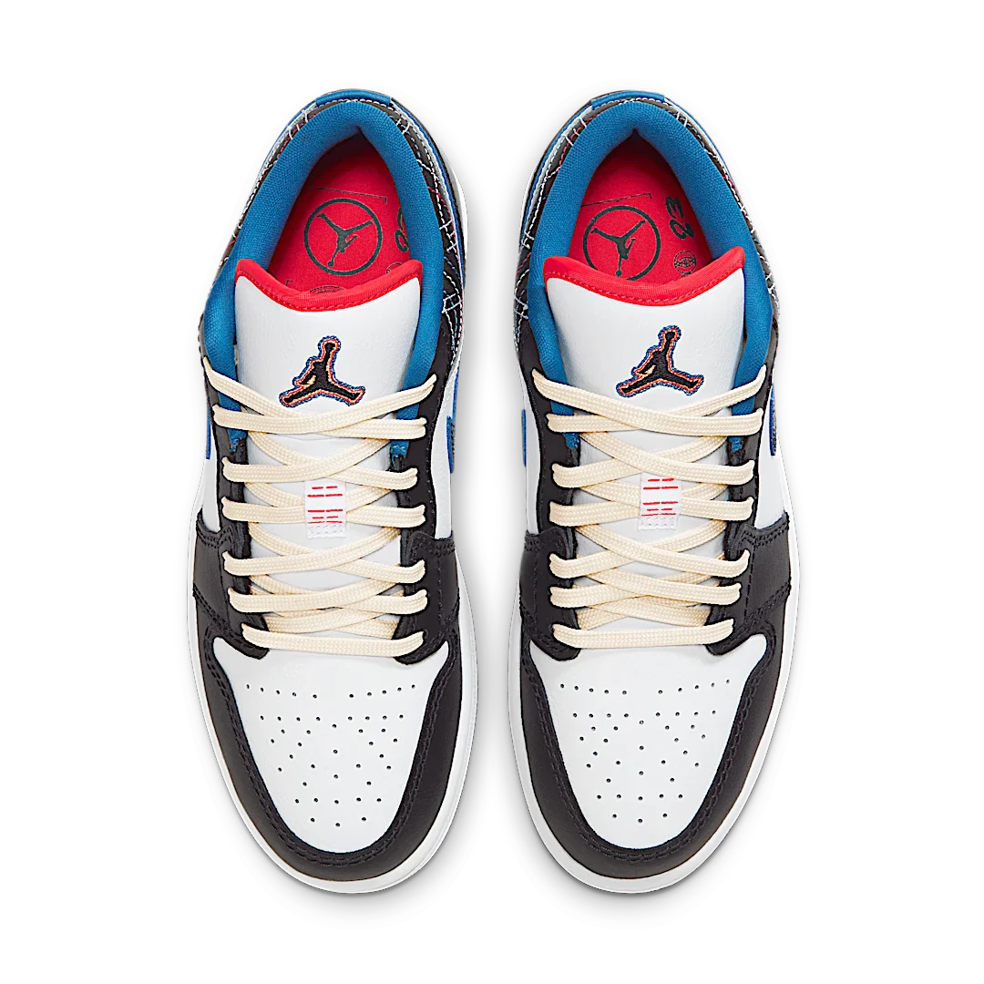 Air Jordan 1 Low SE Industrial Blue Sashiko