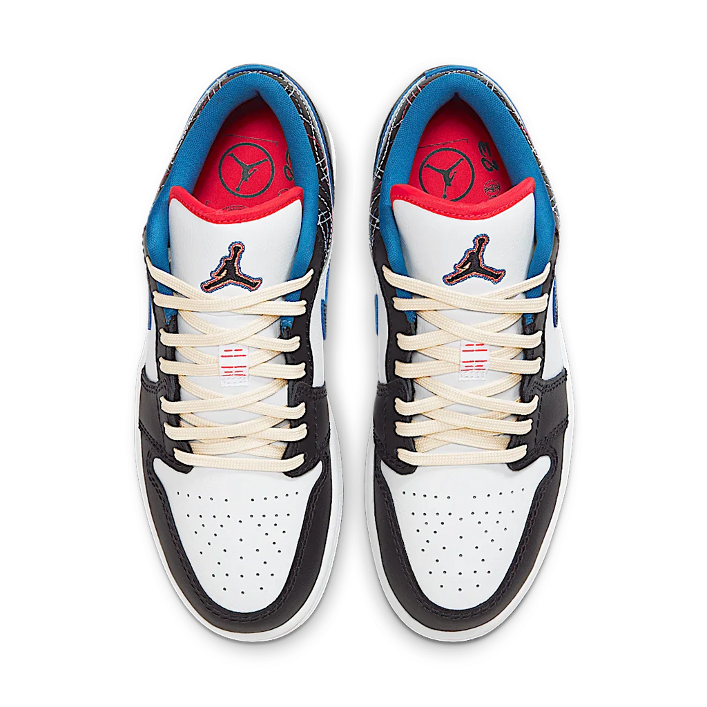 Air Jordan 1 Low SE Industrial Blue Sashiko