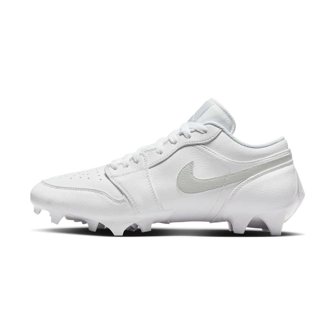 Air Jordan 1 Low TD Cleat White Grey Fog