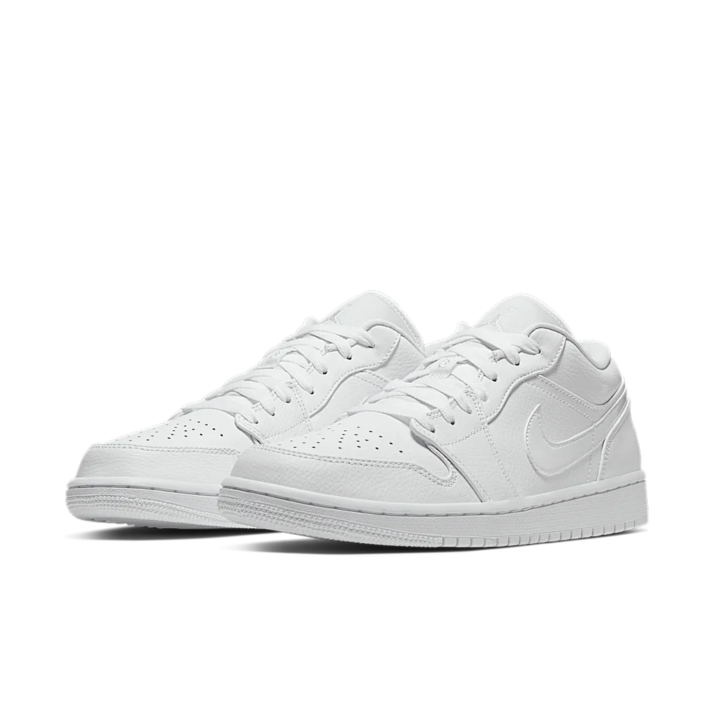 Air Jordan 1 Low Triple White Fog Grey