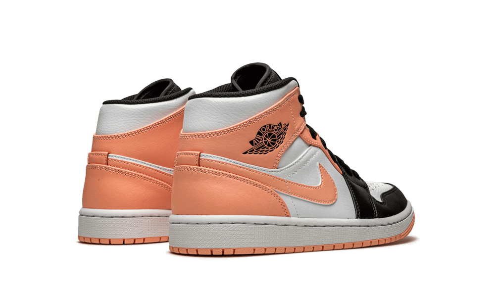 Air Jordan 1 Mid Arctic Orange Black Toe