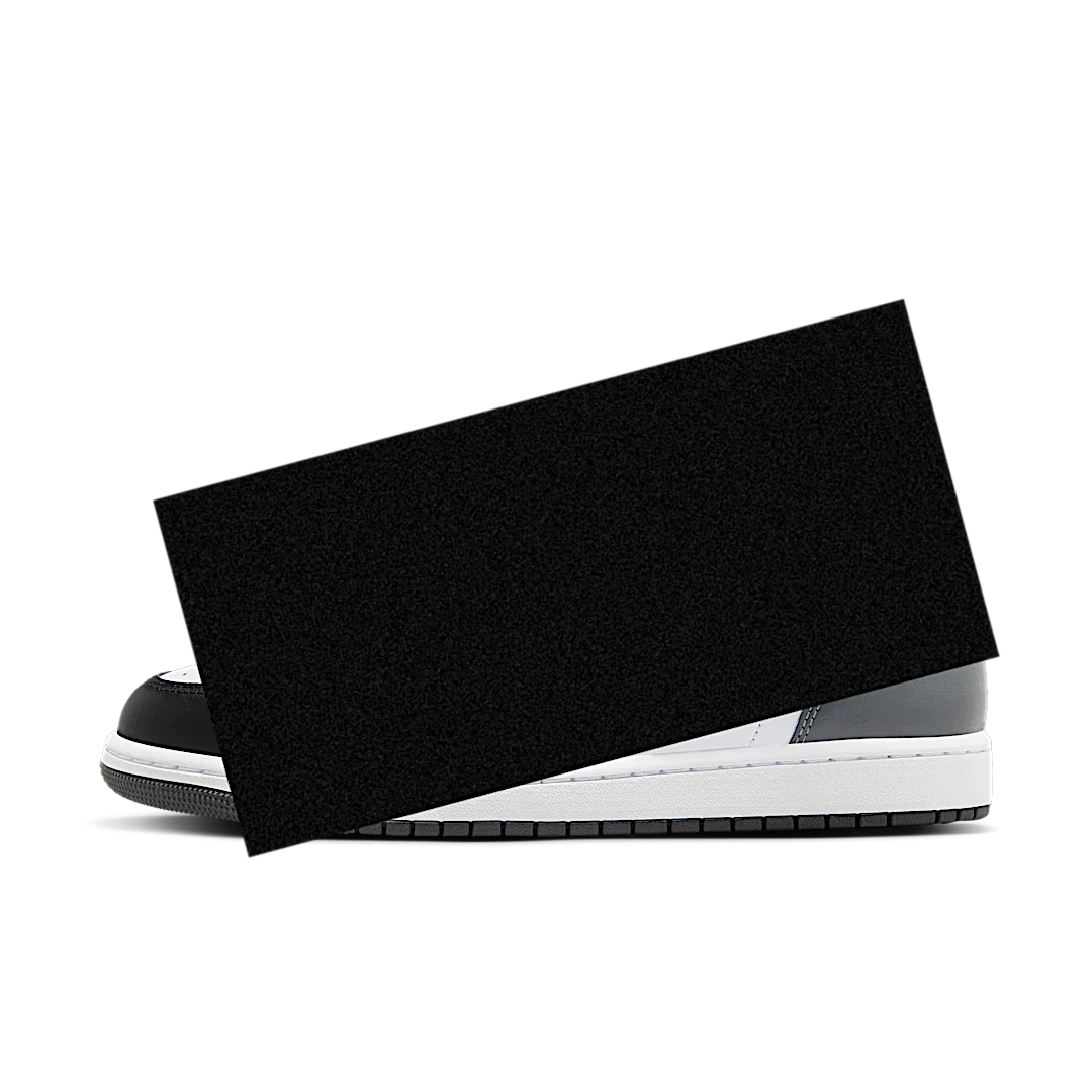Air Jordan 1 Mid Black White Iron Grey