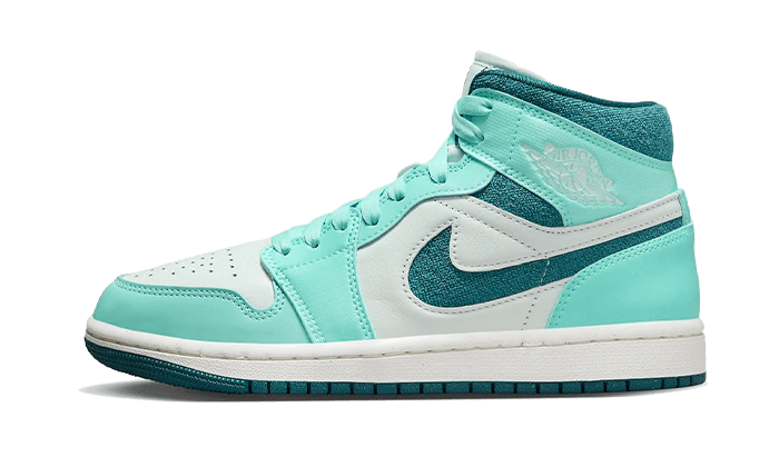Air Jordan 1 Mid Chenille Bleached Turquoise
